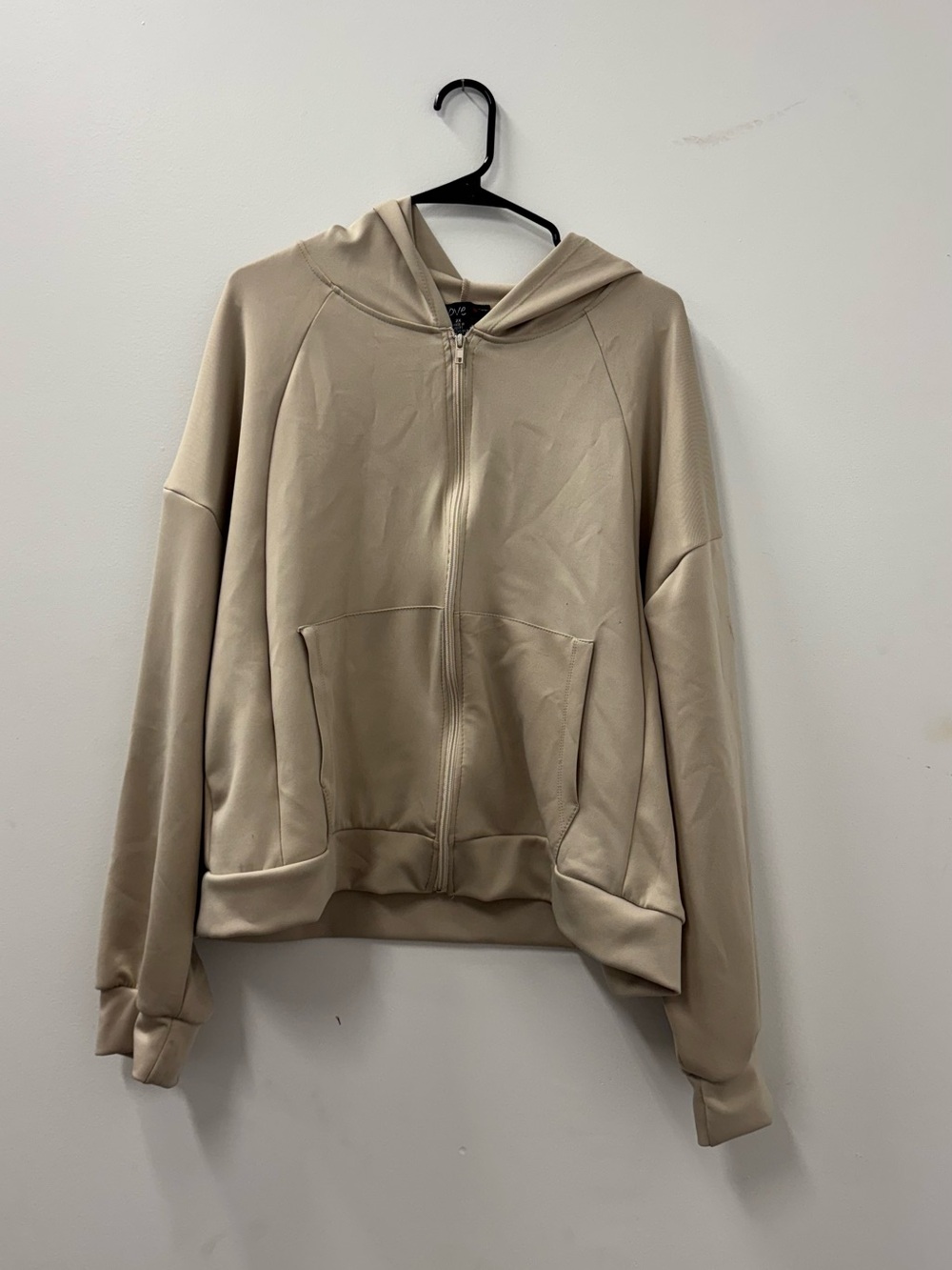 TOVE Neutral Cream Lightweight Hoodie